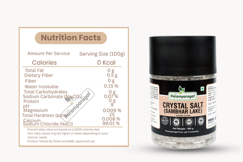 Crystal Salt (Sambhar Lake)