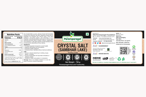 Crystal Salt (Sambhar Lake)