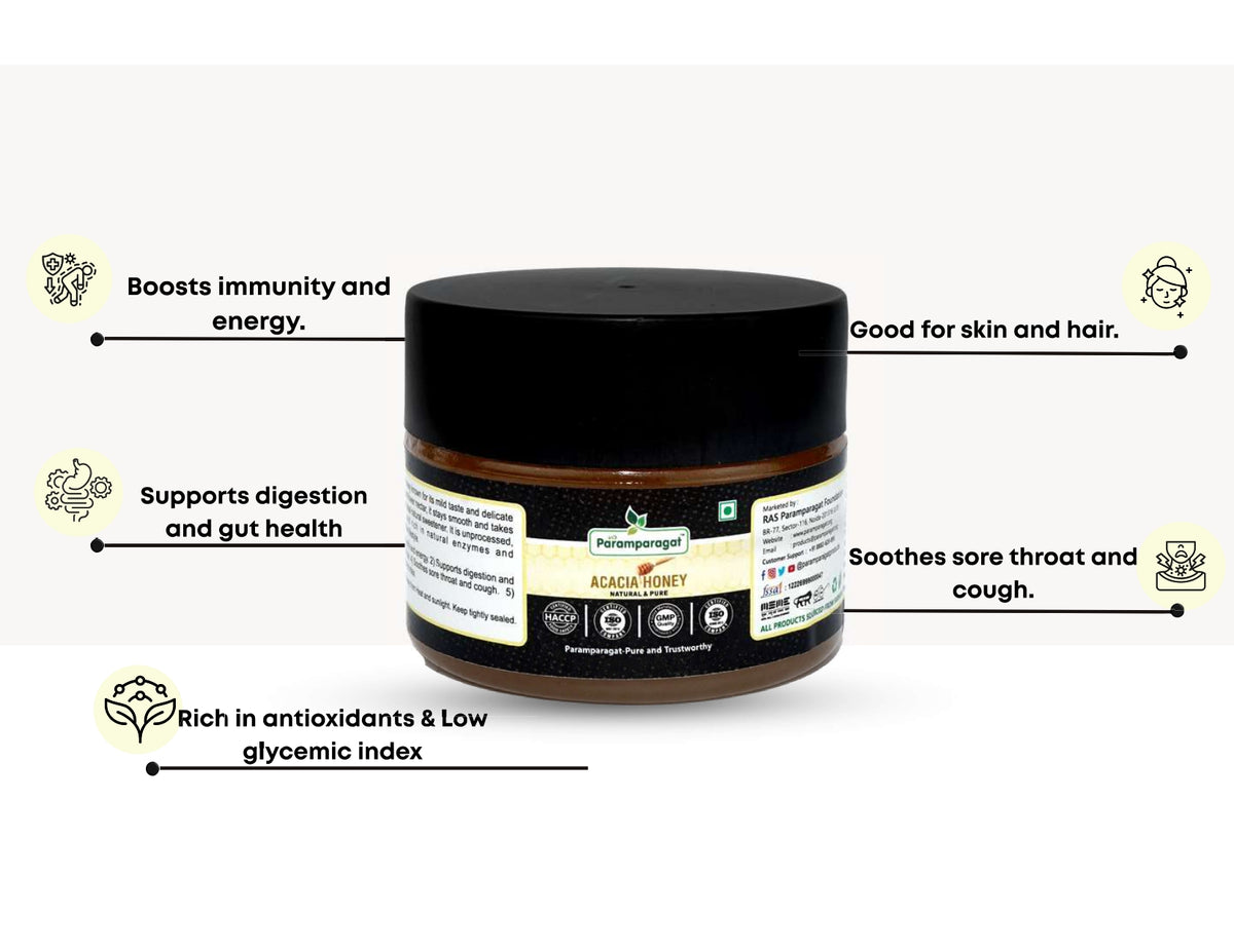 Raw Acacia Honey - Paramparagat