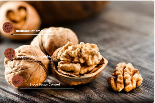 PARAMAPRAGAT | Natural & Pure | Premium | Juglans regia | Akhrot | English Walnuts | Walnut Kernels | Juglans regia | अखरोट | Akhrot | Juglans regia