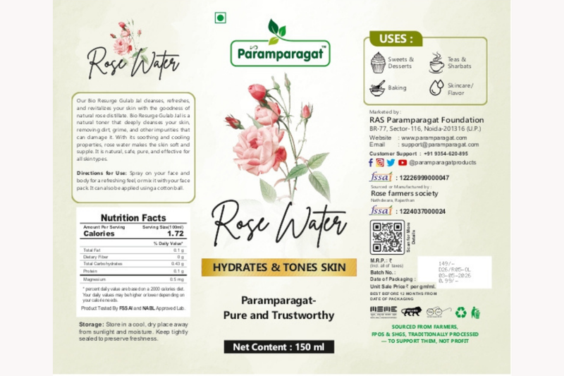 Rose Water (Gulab Jal)