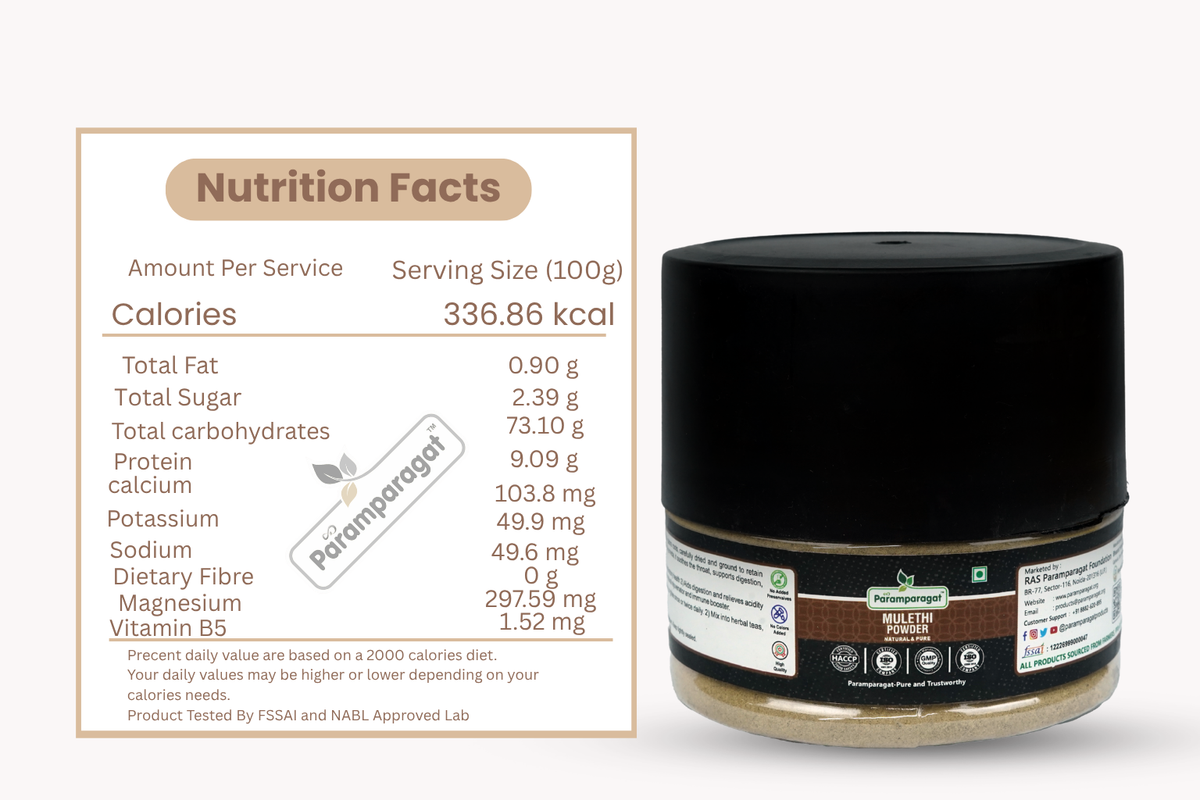 Mulethi Powder Price - Paramparagat