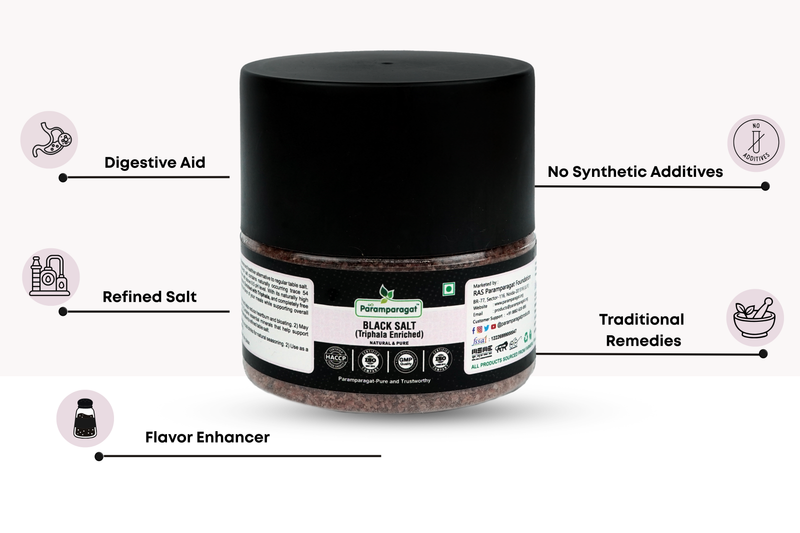 Black Salt (Triphala Enriched)
