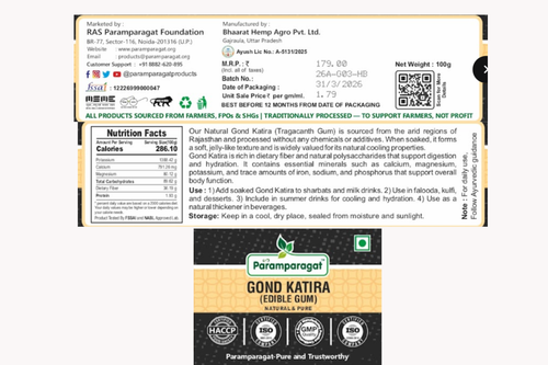 Gond Katira (Edible gum)