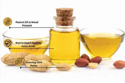 Wood Pressed Peanut Oil