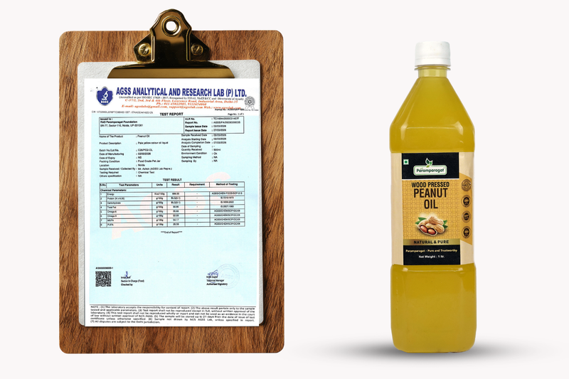 Peanut oil ( Wood pressed)