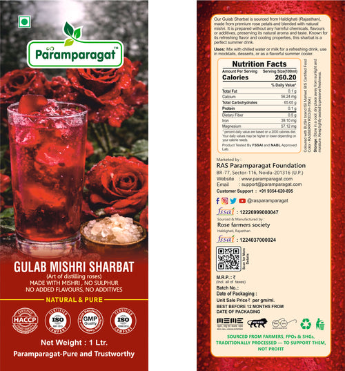 Gulab Mishri Sharbat