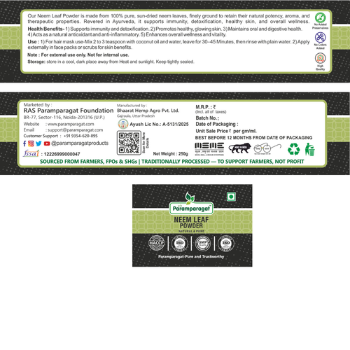 Neem Leaf Powder