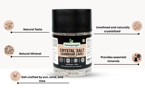 Crystal Salt (Sambhar Lake)